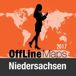 Niedersachsen 离线地图和旅行指南